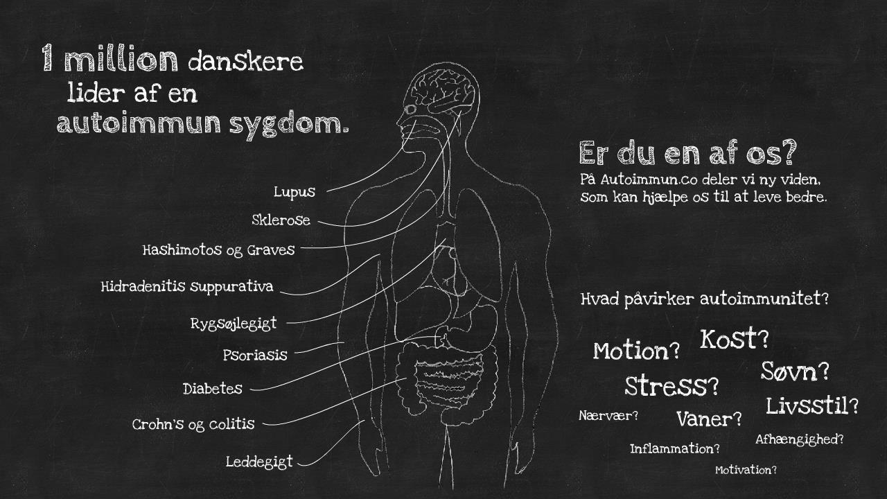 1 million danskere lider af en autoimmun sygdom - er du er af os?